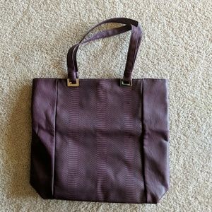 Purple tote